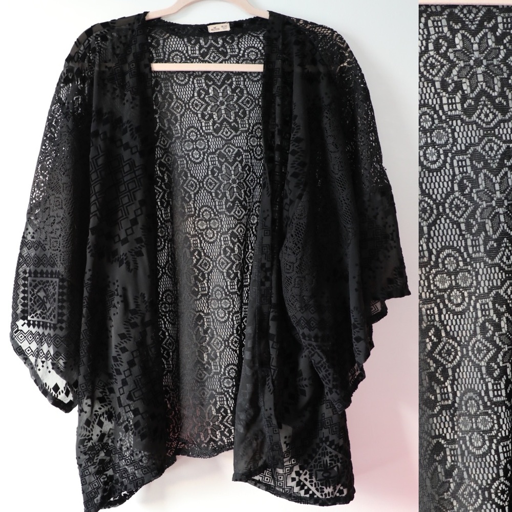 Black Lace Top